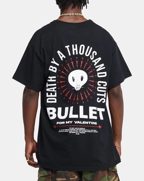 graduation Simple Style Bullet For My Valentine 1000 Cuts T-Shirt Black