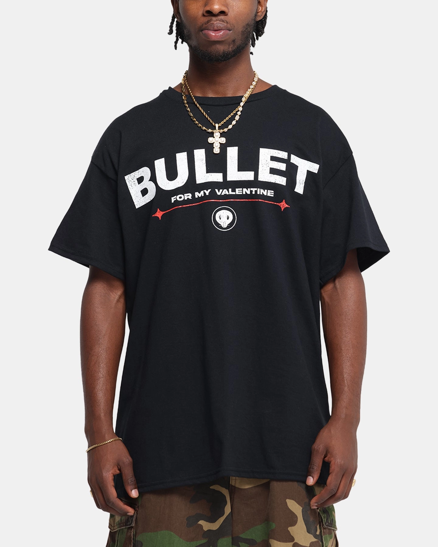 Classic Design Comfortable and stylish Bullet For My Valentine 1000 Cuts T-Shirt Black