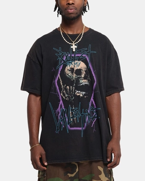 Bullet For My Valentine Metal Skull T-Shirt Black Vintage Everyday Fashion Look Anti-pilling