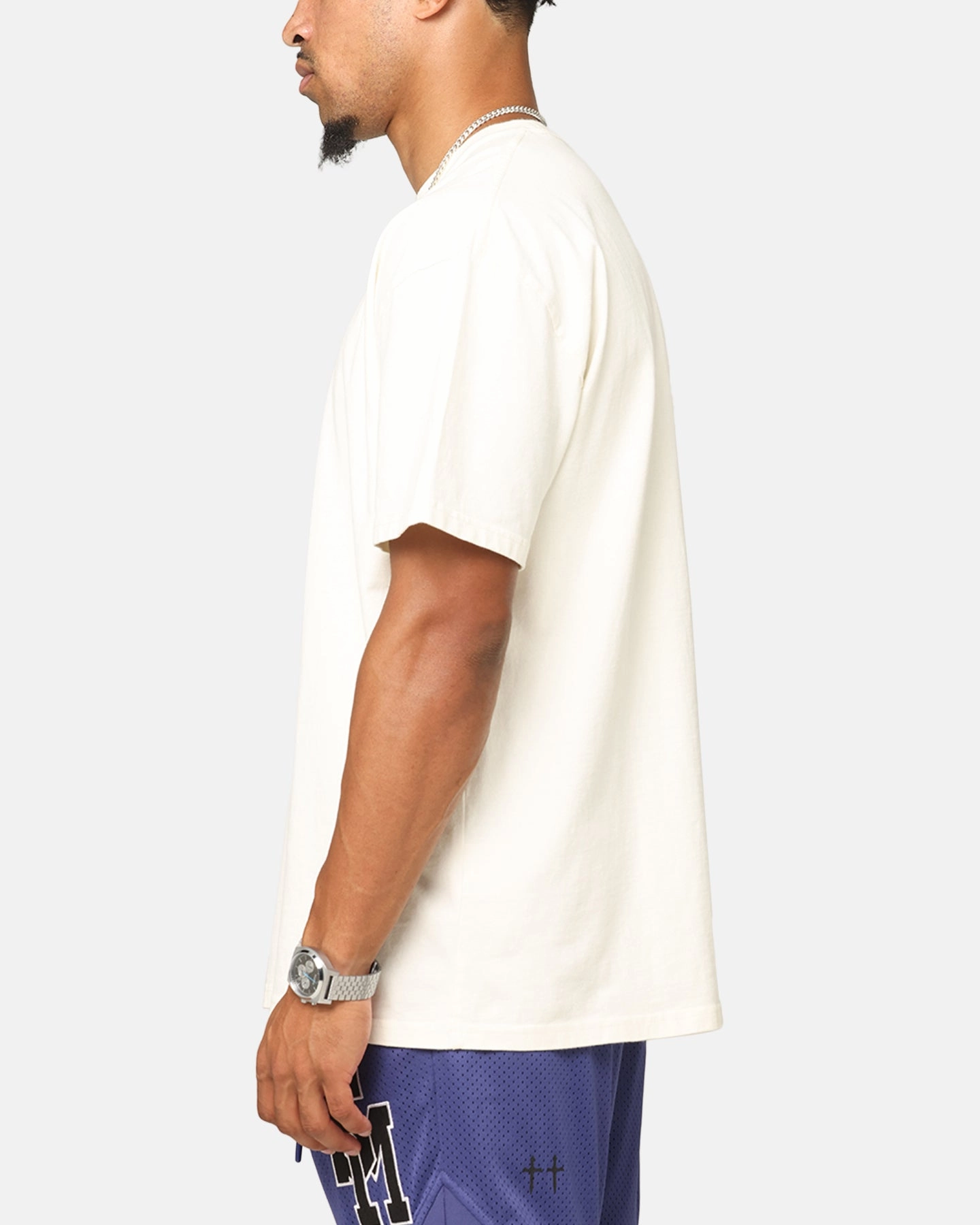 Chilly Wear Fashion-Ready Culture Kings Boxy T-Shirt Off White