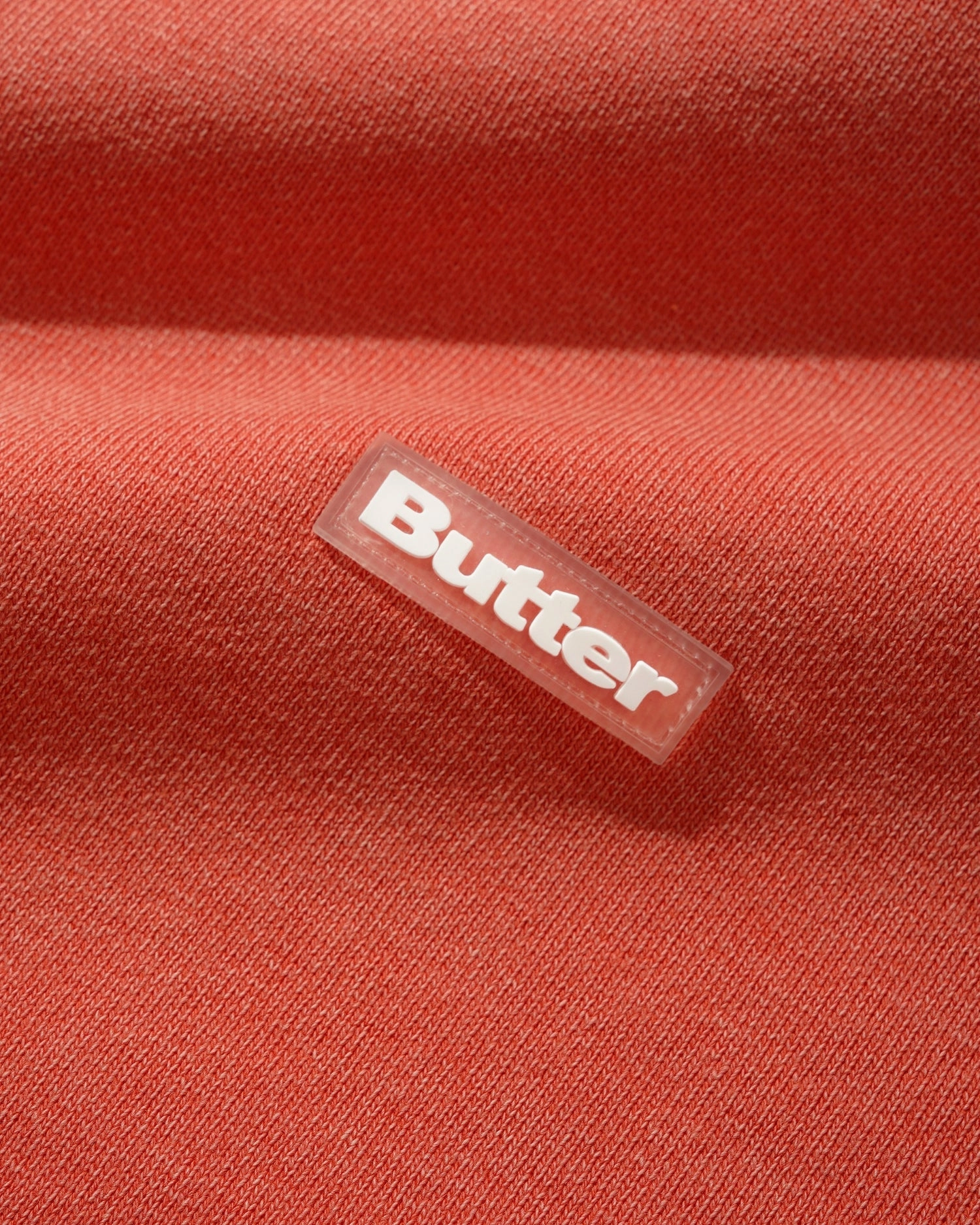 Security - enhancing Street Ready Butter Goods Basic Pullover Hood 'Washed Blood Orange'
