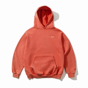 Street Flexible Butter Goods Basic Pullover Hood 'Washed Blood Orange'