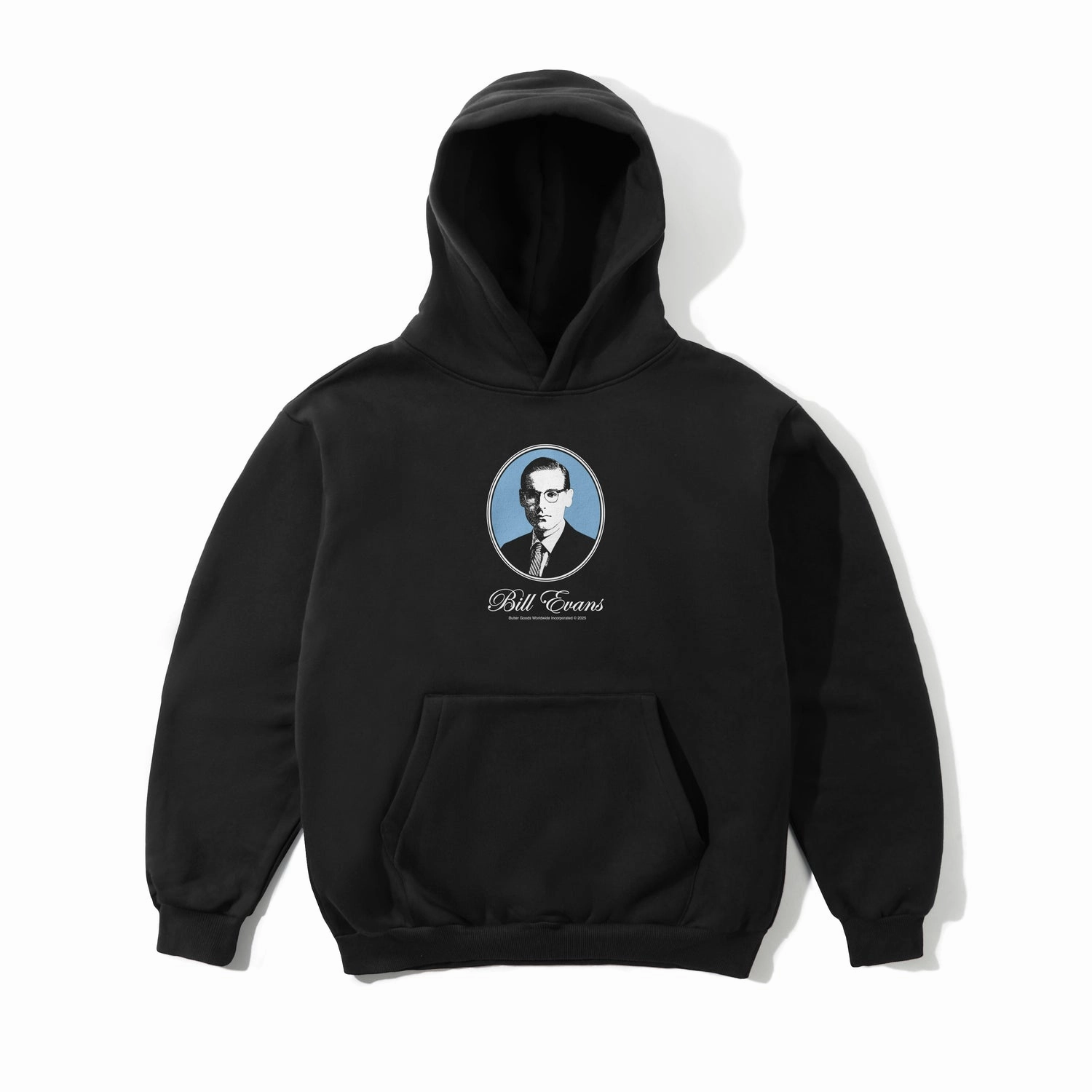 hot climate Butter Goods Crystal Notes Pullover Hood 'Black'