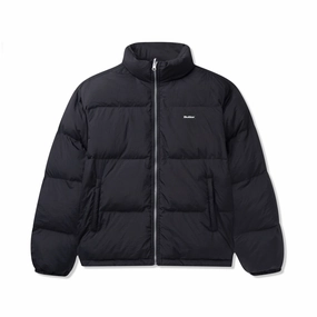 Butter Goods Endure Puffer Jacket 'Black' Quick Access Closures Layer Friendly Shape