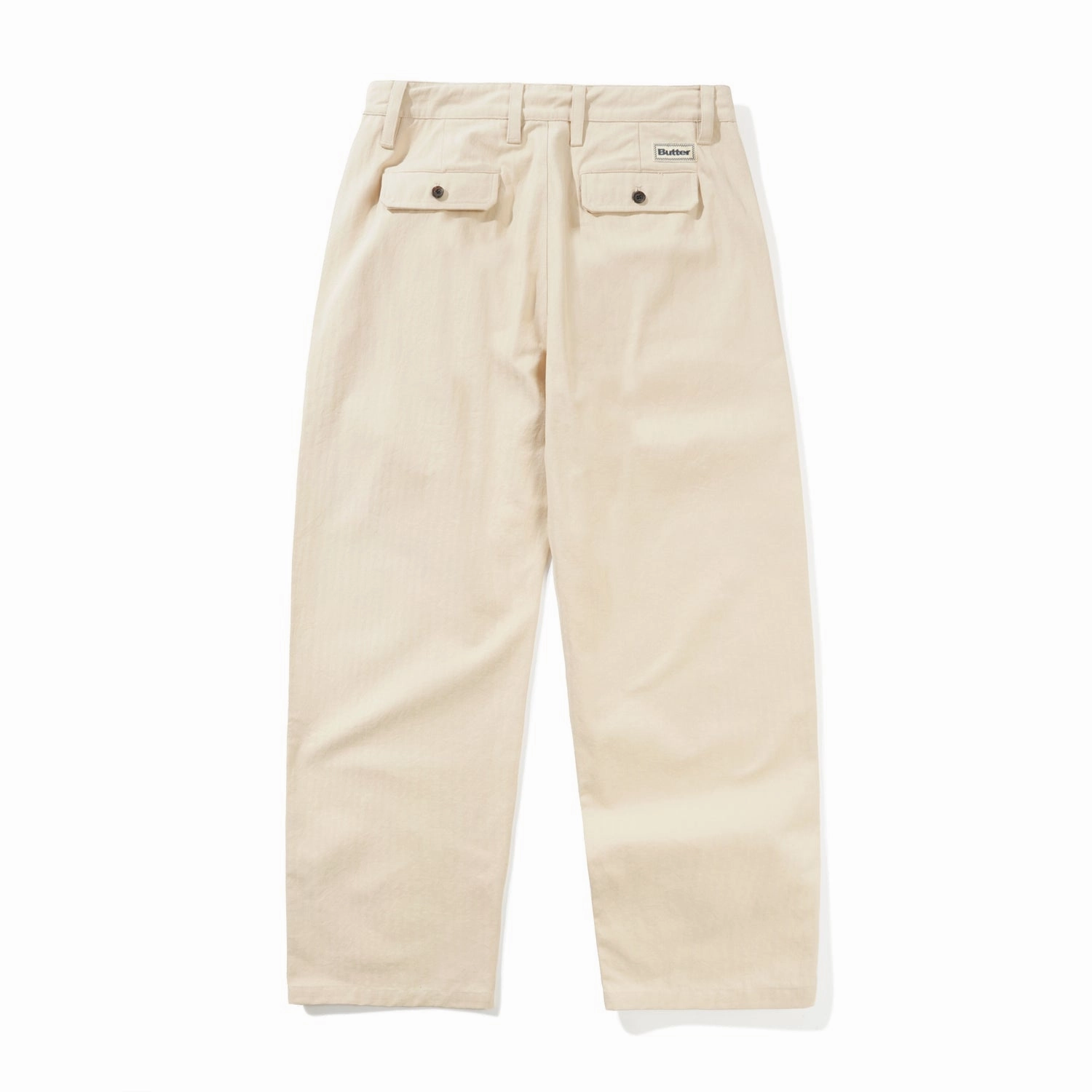 Butter Goods Pleated Trousers 'Sandstone' BreathableMaterial