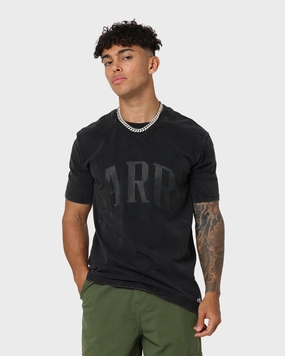 Active Outfit Style Eco Friendly Material Carre Blur Vintage T-Shirt Washed Black
