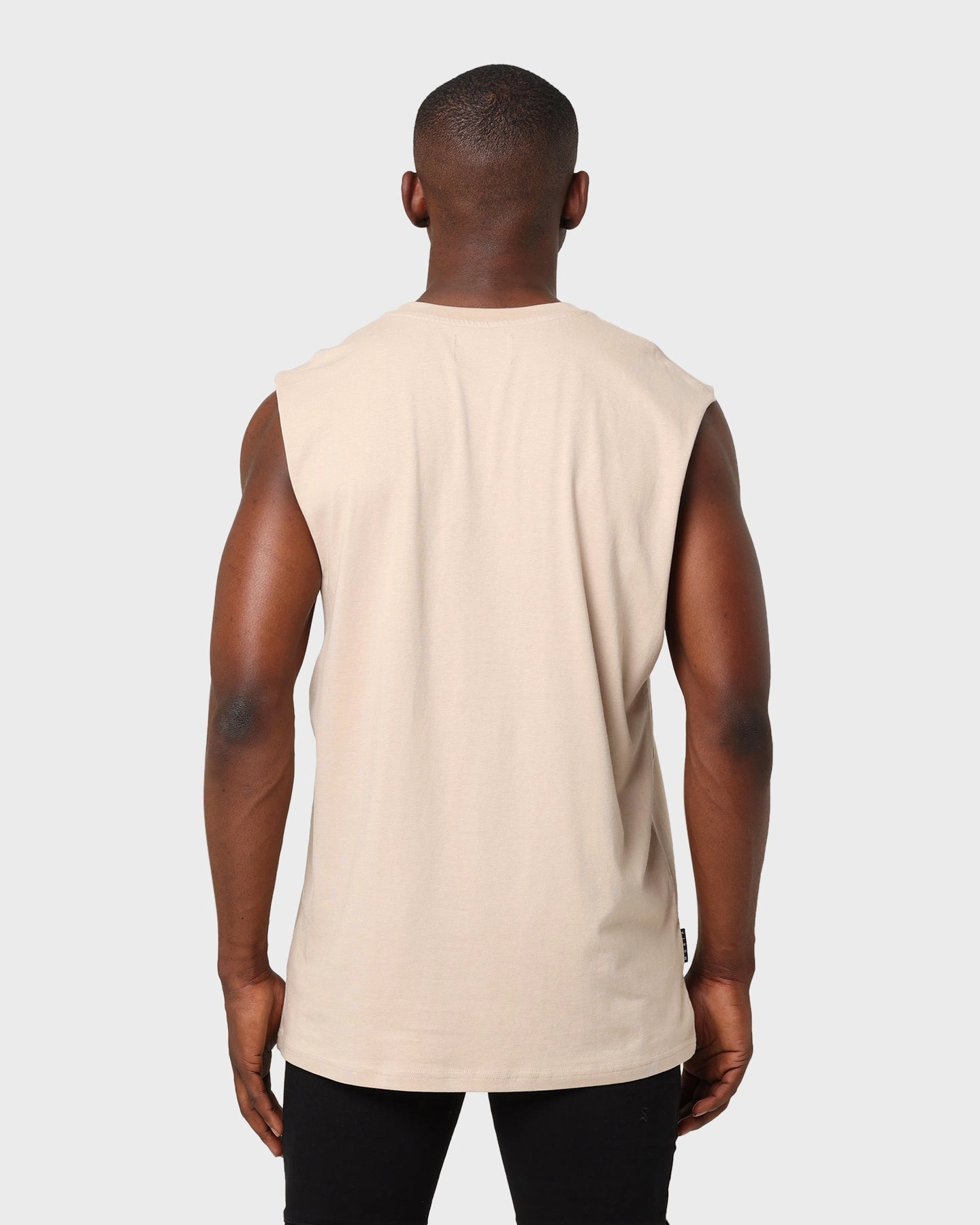 High-End Quality Saint Morta Annex Premier Oversized Muscle T-Shirt Stone