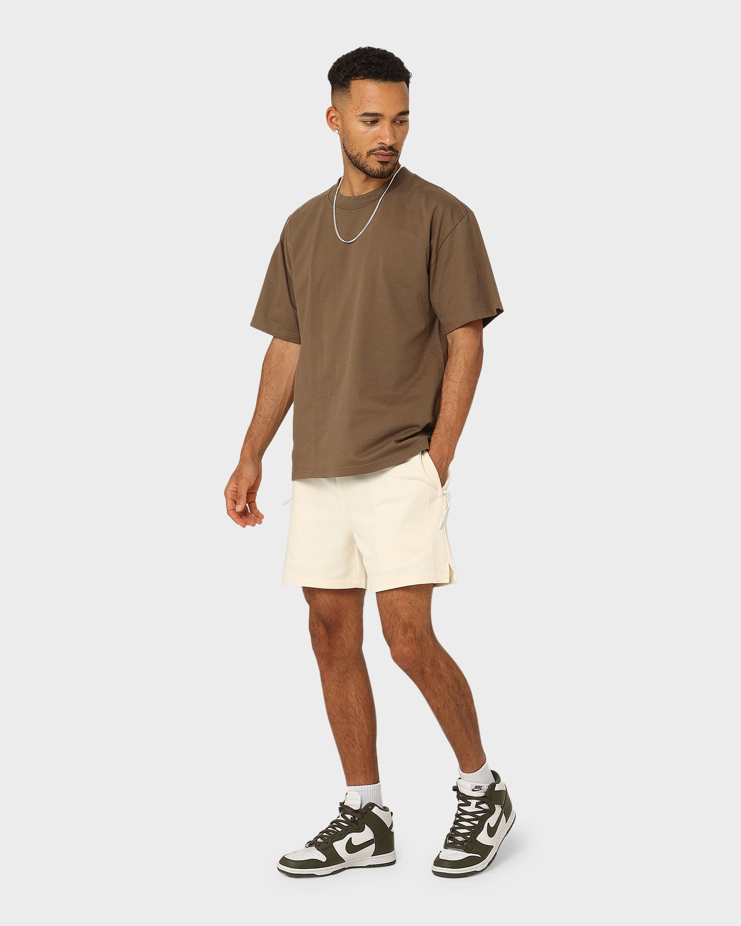 Mood Casual XXIII Jonas Knit Shorts Cream