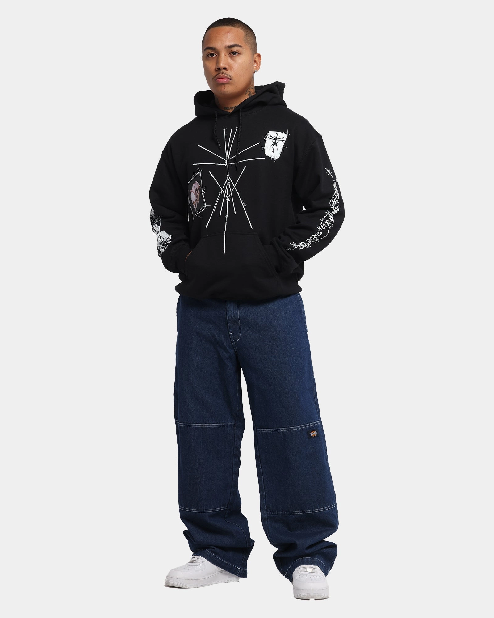 Bring Me The Horizon Why Hoodie Black Reinforced Shoulders Ergonomic Paneling