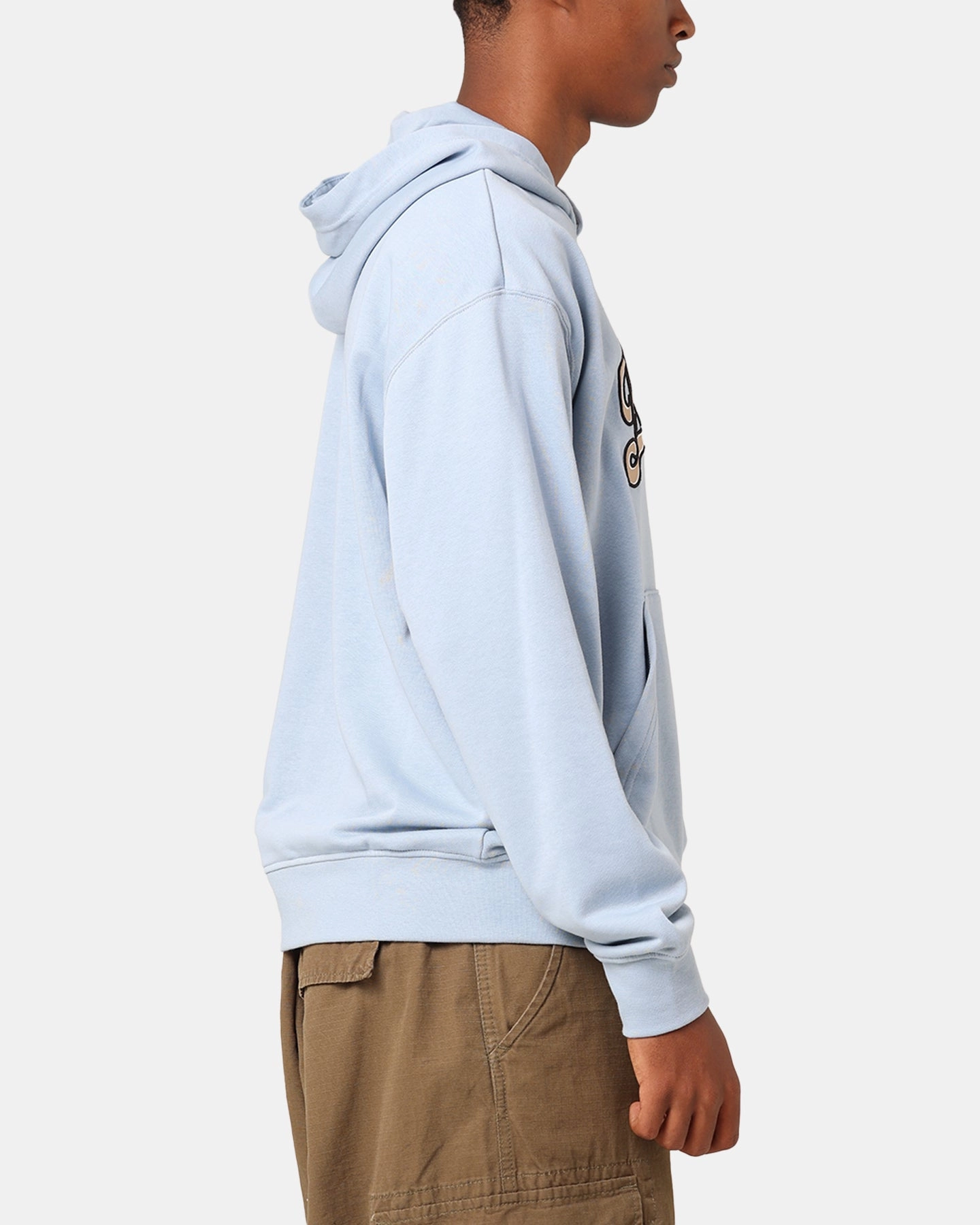 Jordan Flight MVP Fleece Pullover Hoodie Blue Grey models Smart Layer