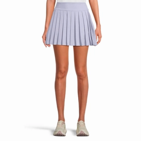 Callaway 16" High Waist Solid Golf Skort Spring Lavender - SP25 Women Dance Practice