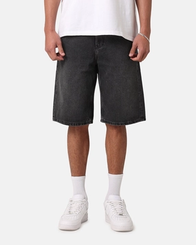 Gusseted Crotch Calvin Klein 90's Loose Denim Short Washed Black