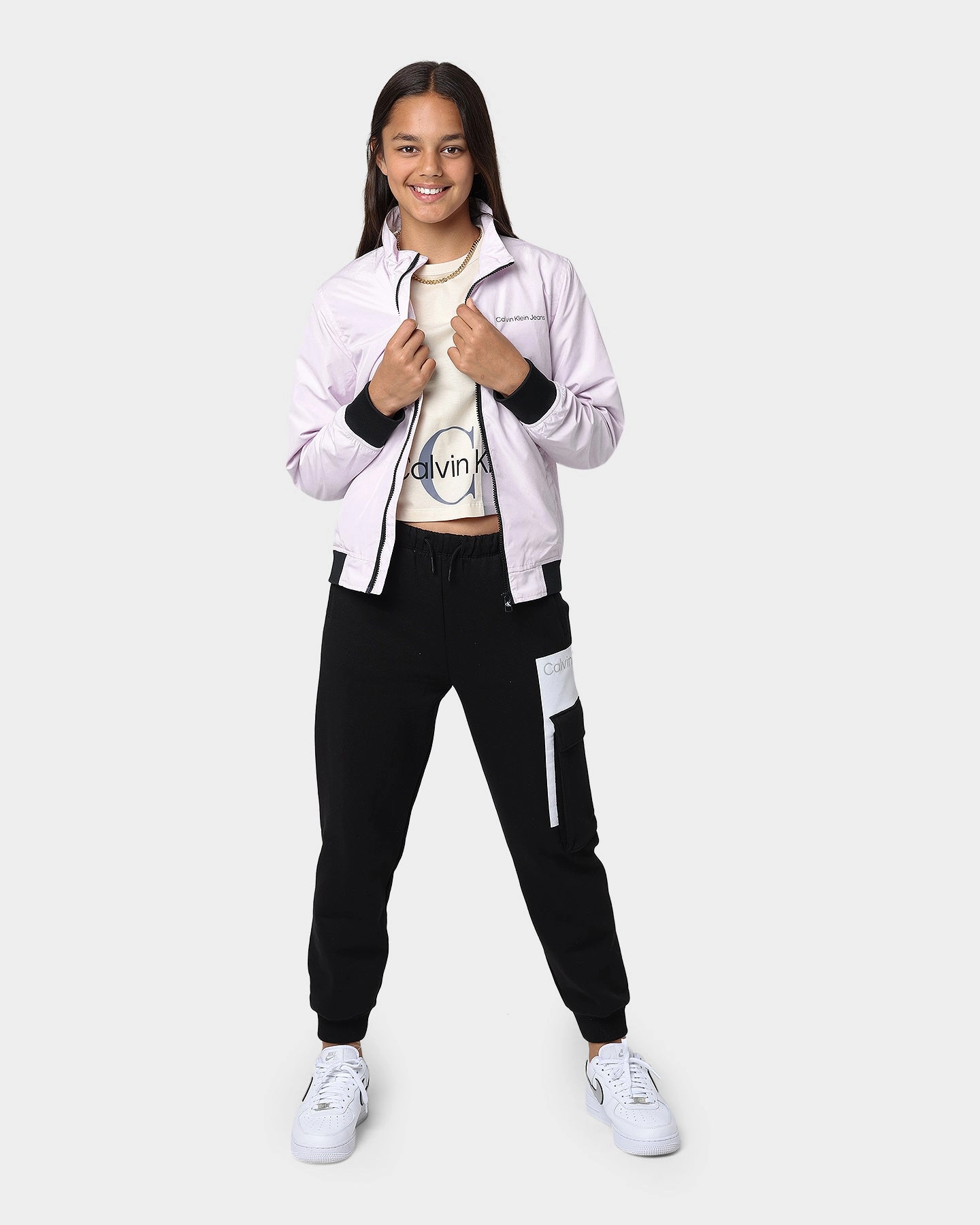 Calvin Klein Kids' Essential Windbreaker Sweetest Pink Climb