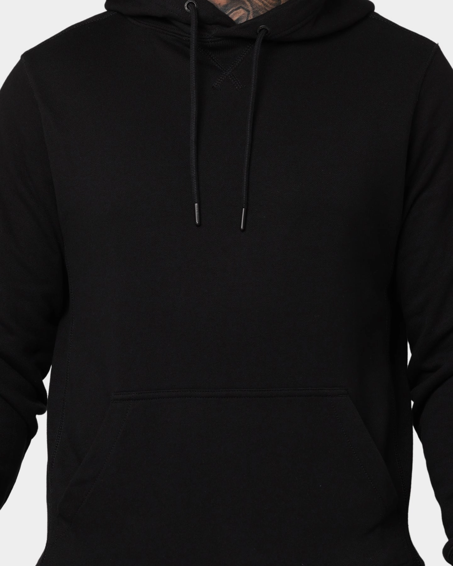 Category Calvin Klein Monogram Sleeve Badge Hoodie Black