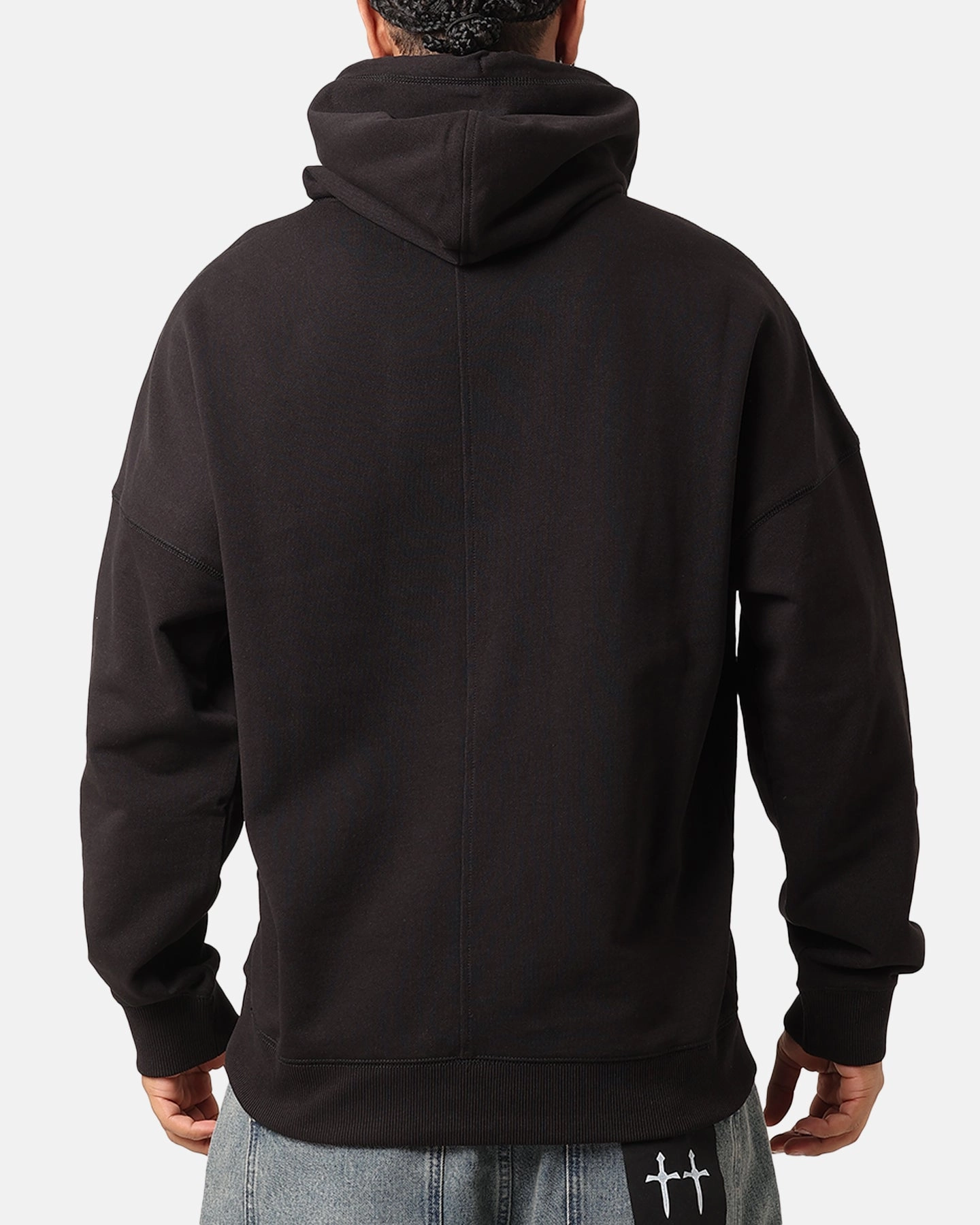 Calvin Klein Premium Monologo Hoodie Black Adaptive Layering System Double layer fabric