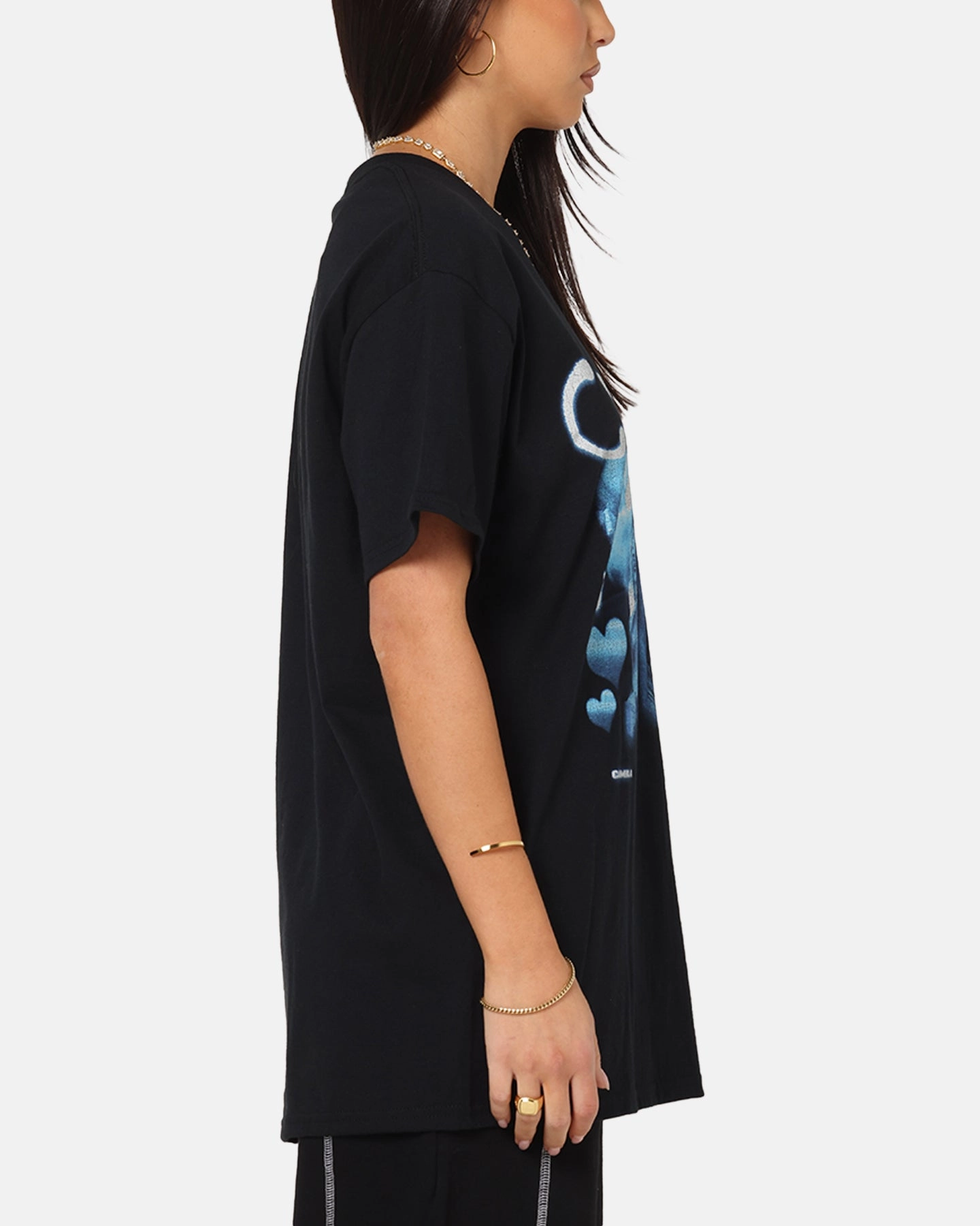 Camila Cabello Camila Cabello T-Shirt Black Minimalist fashion Comfort and style