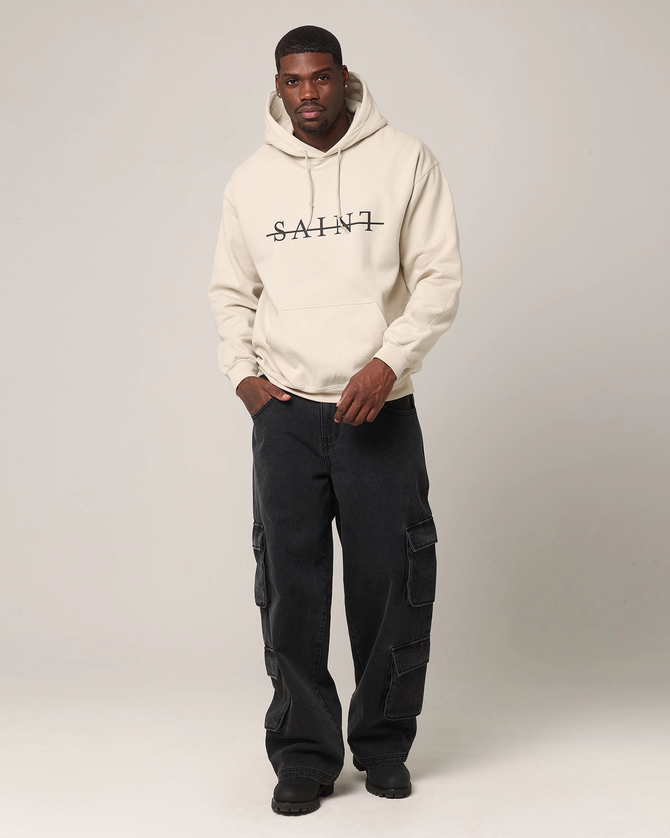 Relationship Saint Morta Strikeout Hoodie Sand