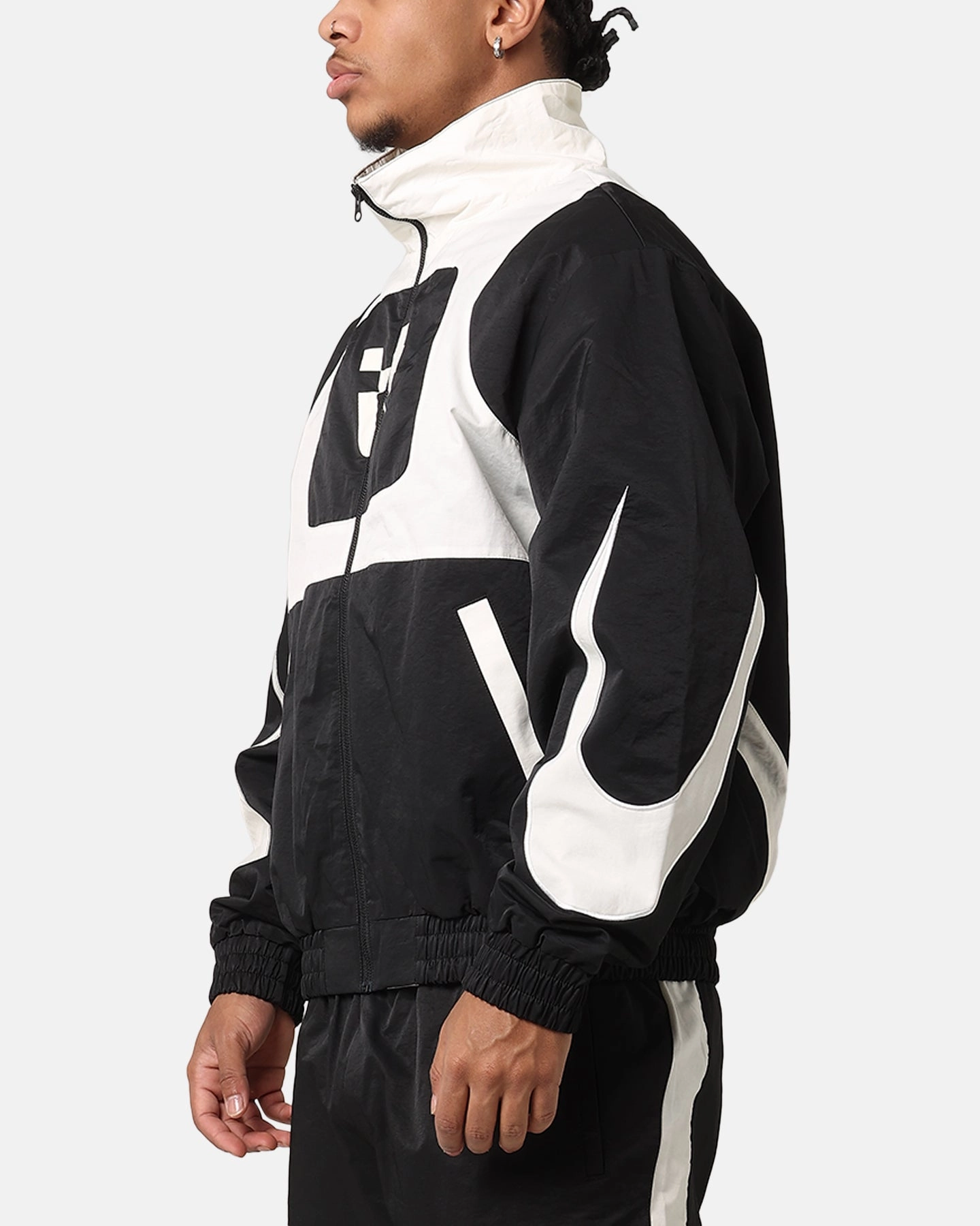 The Anti Order Speed Windbreaker Jacket Black/Off White Bill Connect