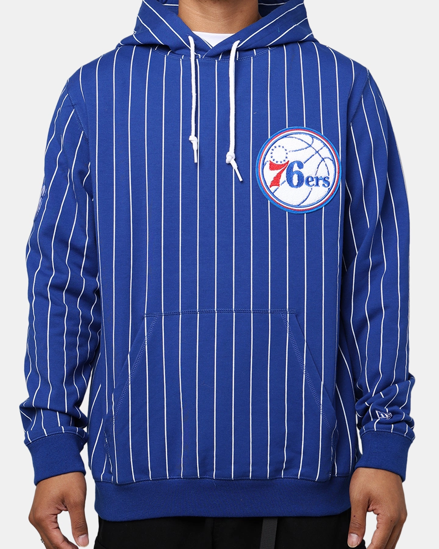 rainy Sleek Outerwear New Era Philadelphia 76ers Logo Select Hoodie OTC