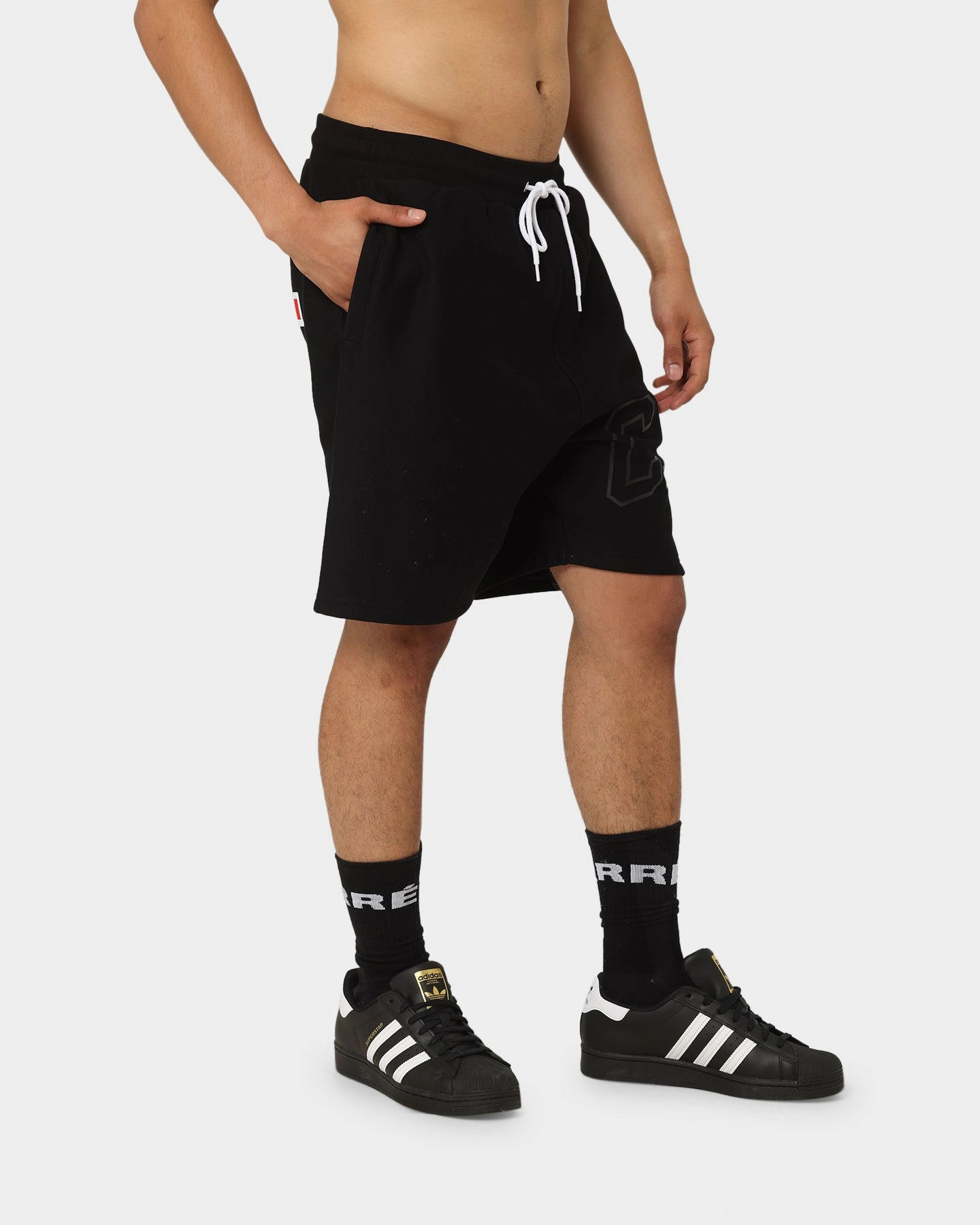 Carr?? Enorme Sweat Shorts Black/Black Value for Money