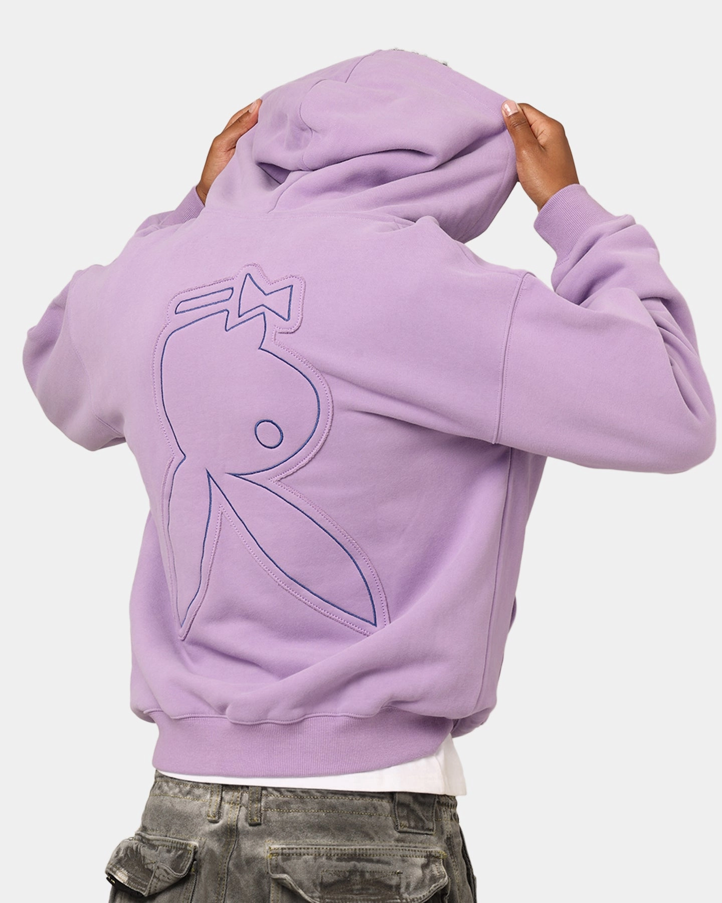 Water resistant coating Protective Gear Playboy By Culture Kings Roughboy Full Zip Hoodie Purple
