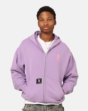Perseverance Playboy By Culture Kings Roughboy Full Zip Hoodie Purple