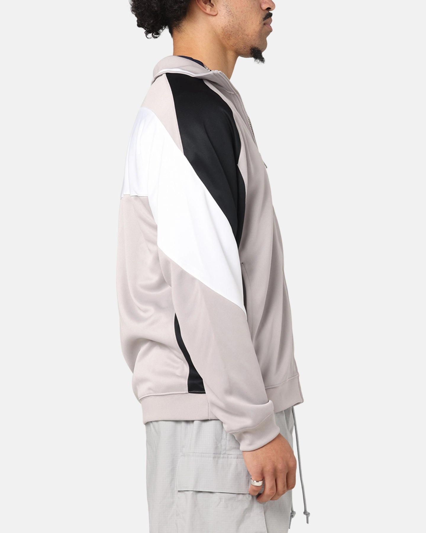 Nike Air Poly-Knit Zip Jacket Grey/Black suitable for modeling Diploma