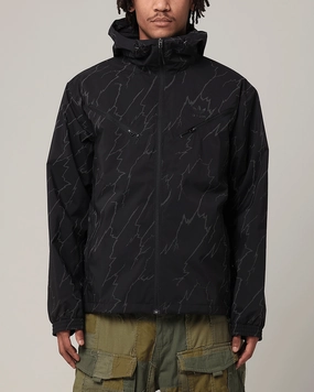 All Season Adidas Lightening Windbreaker Jacket Black