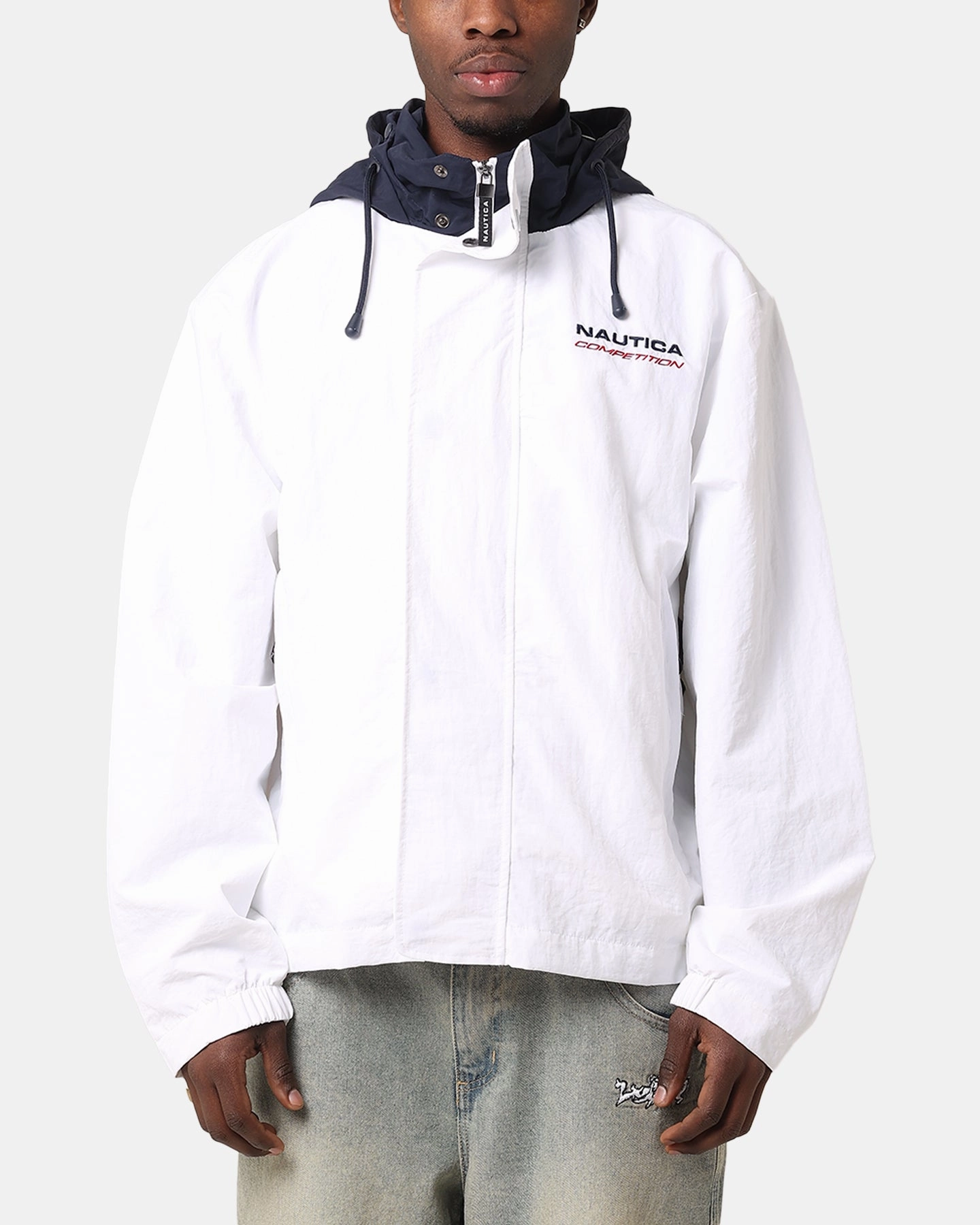 Nautica Athens Jacket White thrift - store find