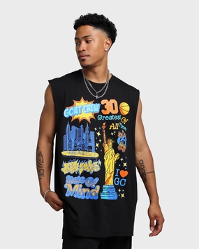 Vintage authenticity Goat Crew State Of Mind Muscle T-Shirt Black