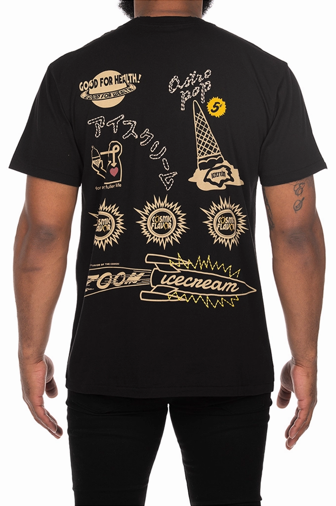 Icecream Zoom SS Knit Tee Active Fashion Fit For All