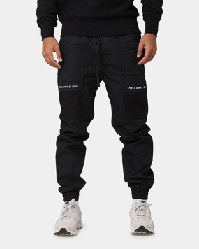 Carr?? 202X Cargo Jogger Pants Black Elastic waist