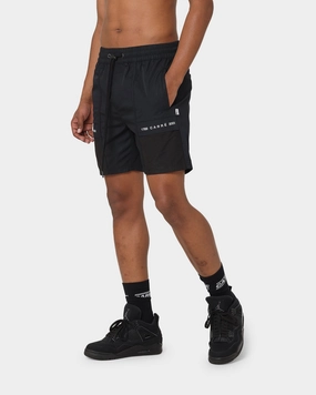 Wide-leg cut Carr?? 202X Cargo Shorts Black