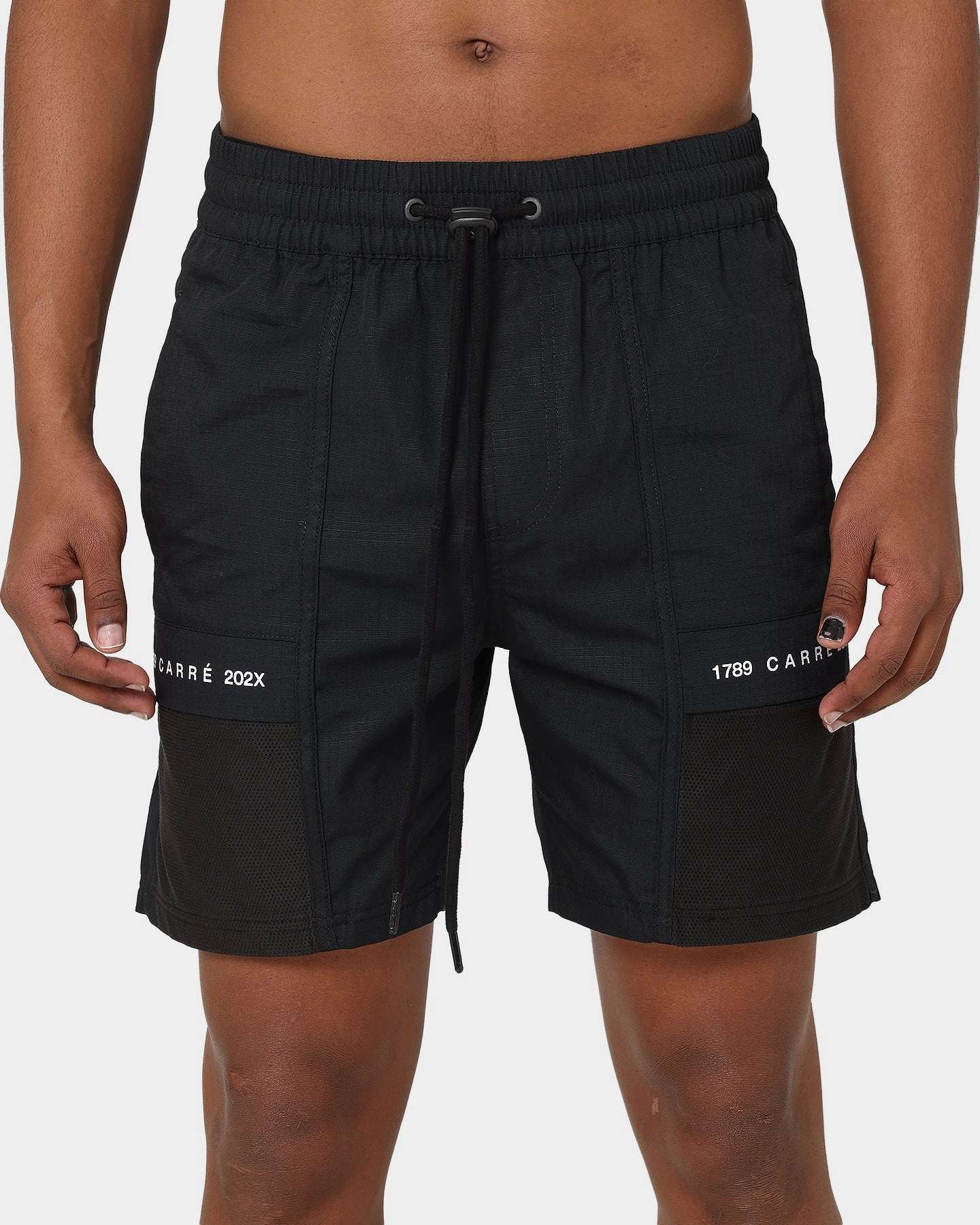 Classic Appeal Fun Design Carr?? 202X Cargo Shorts Black