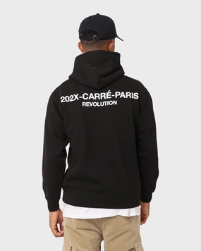Carr?? 202X Essential Hoodie Black Full length Heavy Duty Zippers