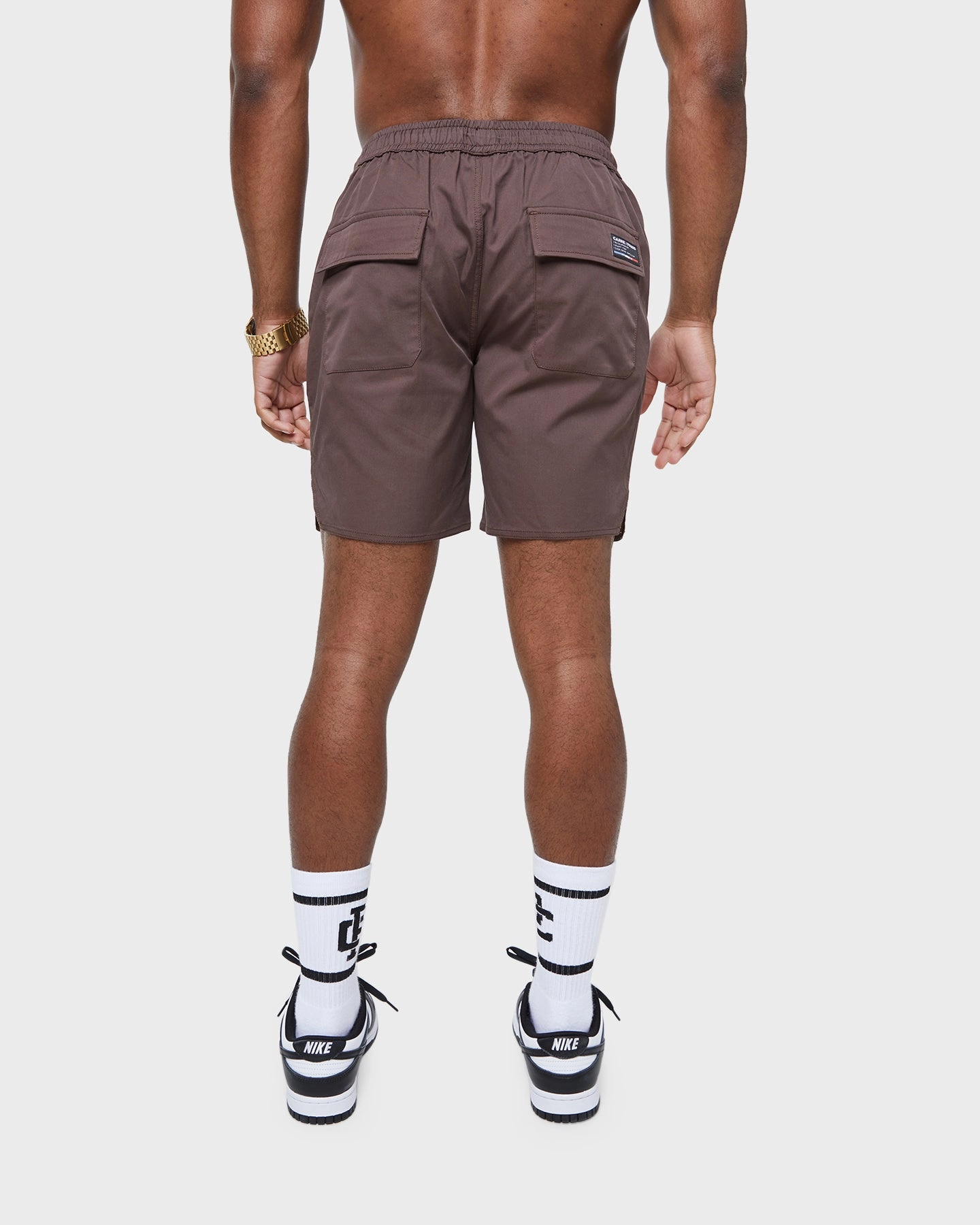 Carr?? Arc La Plage Short Dark Brown Daily Casual Functional Design