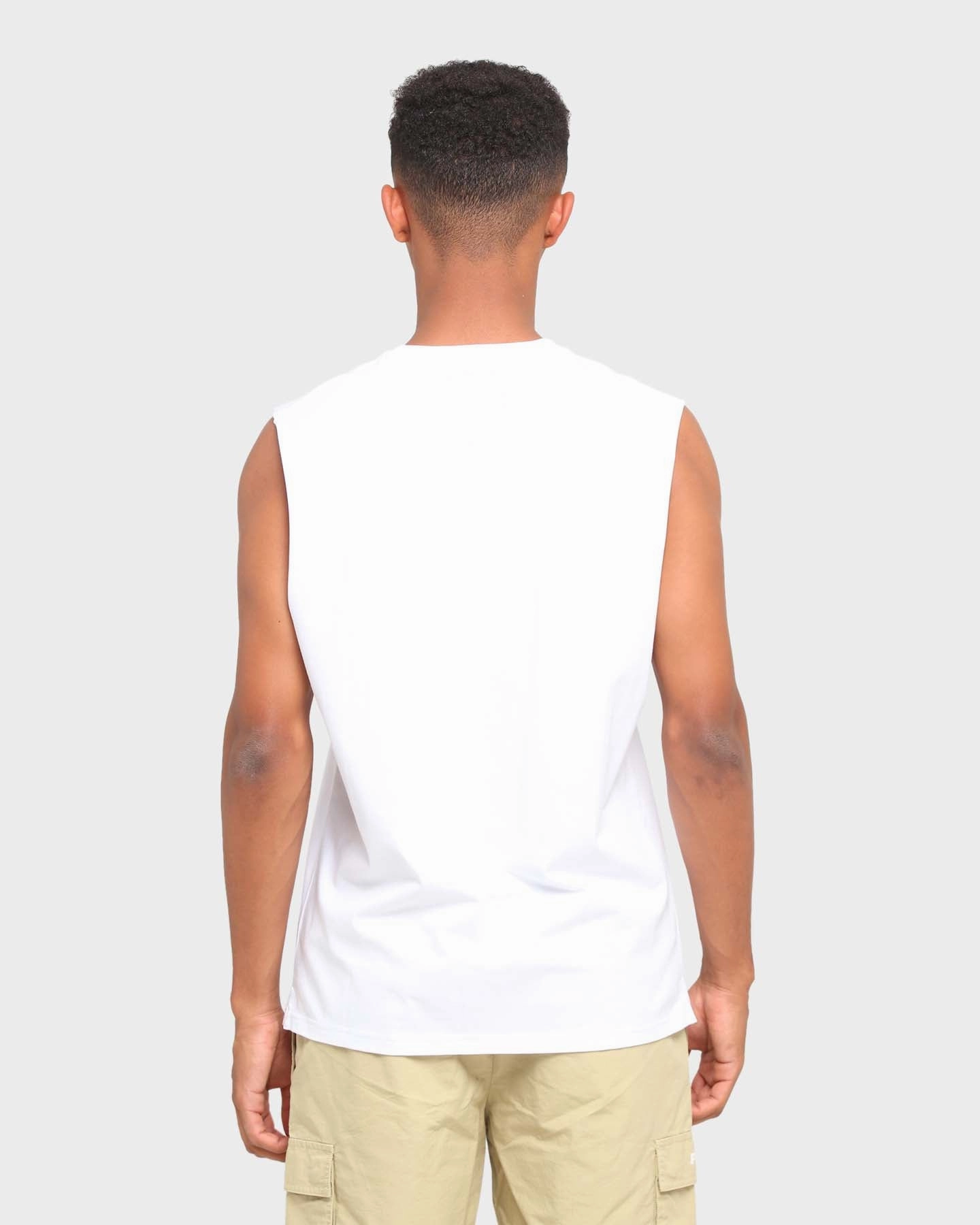 Feminine Appeal Chic Smart Carr?? Autour Muscle T-Shirt White
