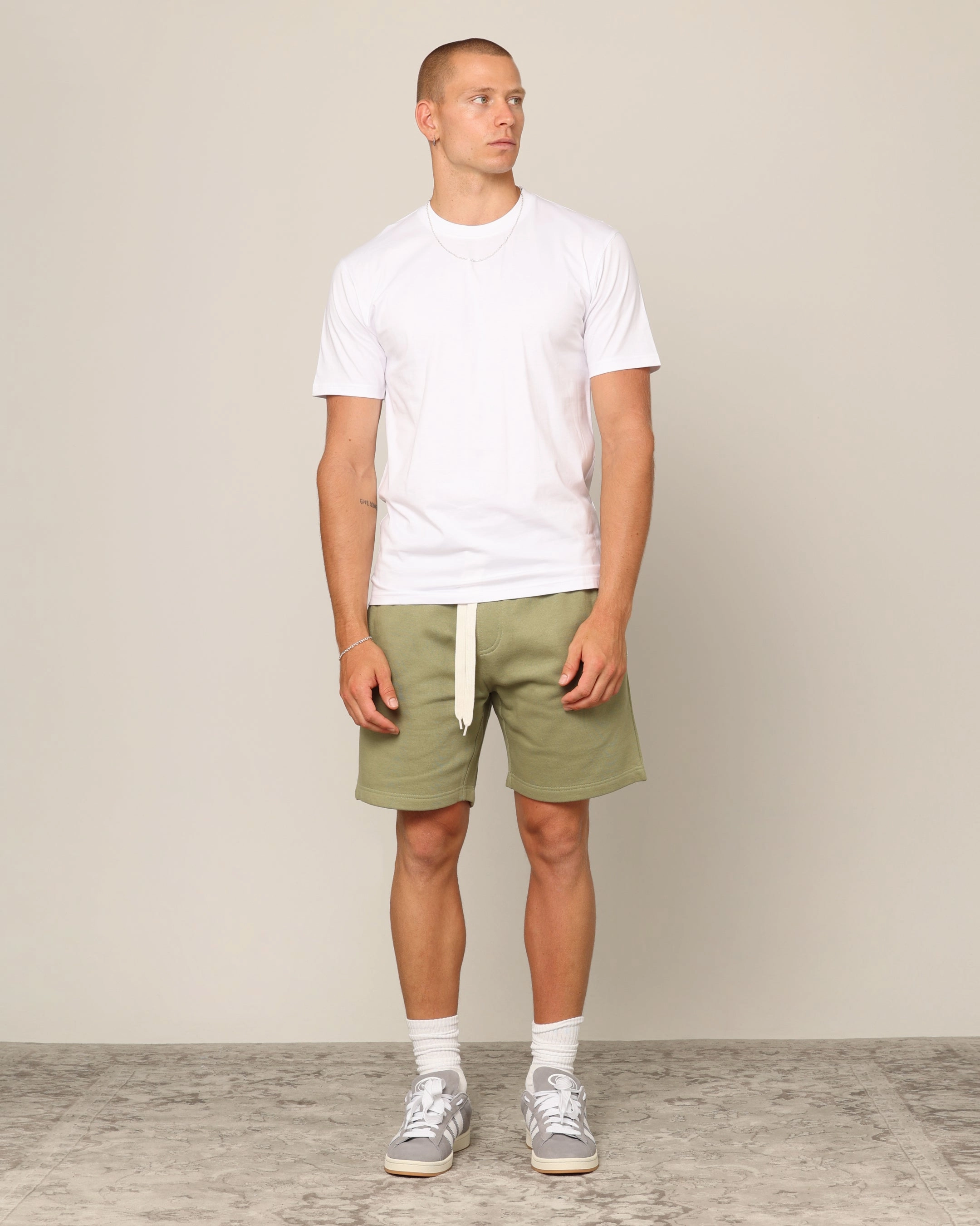 Classic Layer Wear Skin Friendly Lining Carr?? Blanc Form T-Shirt White