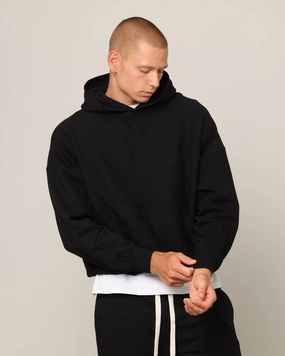 Revolutionary Easy to disassemble Carr?? Blanc Oversized Hoodie Black