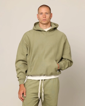 Carr?? Blanc Oversized Hoodie Military Magnetic Closure System