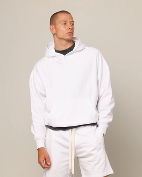 Carr?? Blanc Oversized Hoodie White Stylish Design Travel Layer