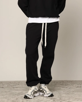 Laser Cut Edges Carr?? Blanc Sweatpants Black