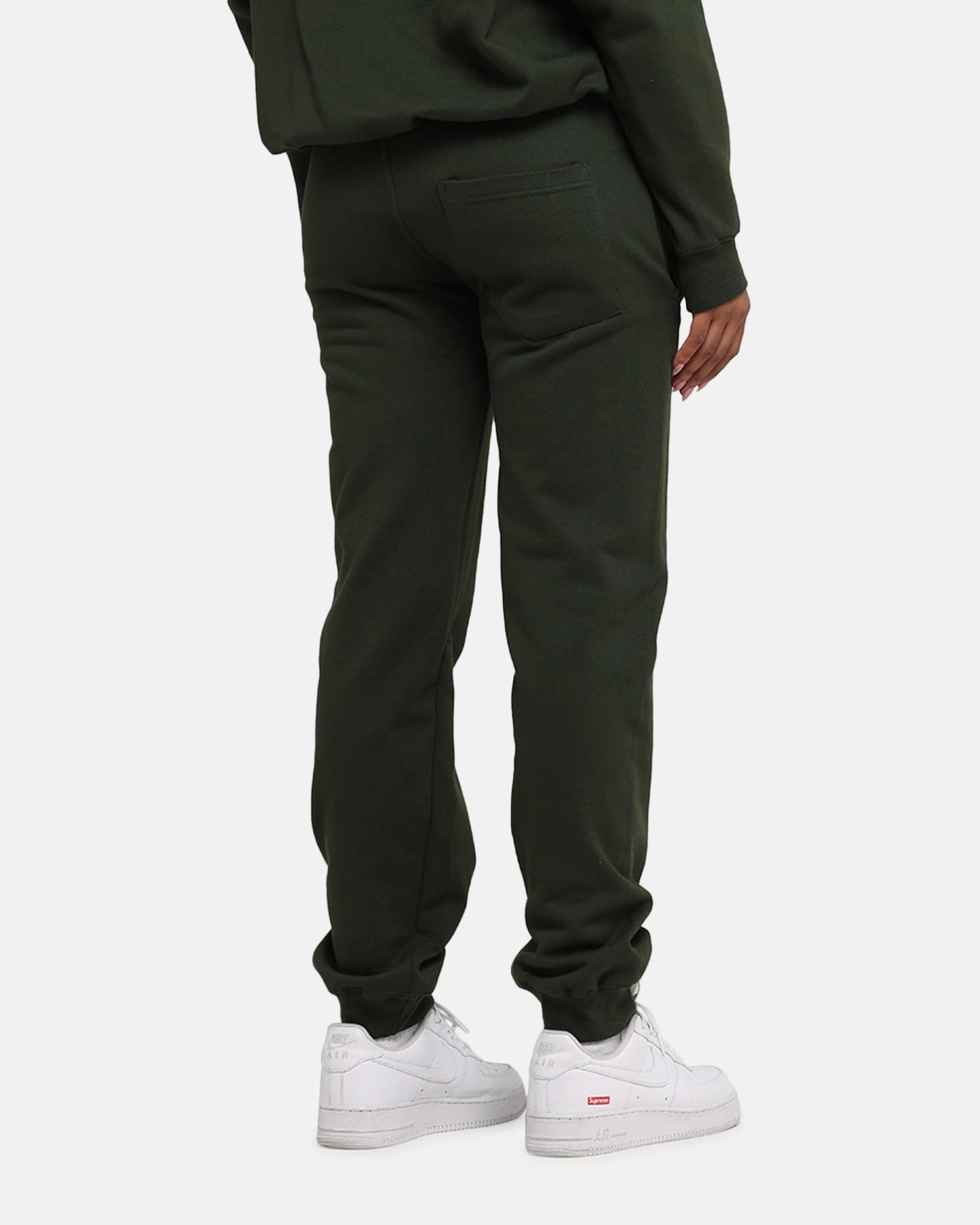 Water resistant coating Carr?? Blanc Sweatpants Dark Green