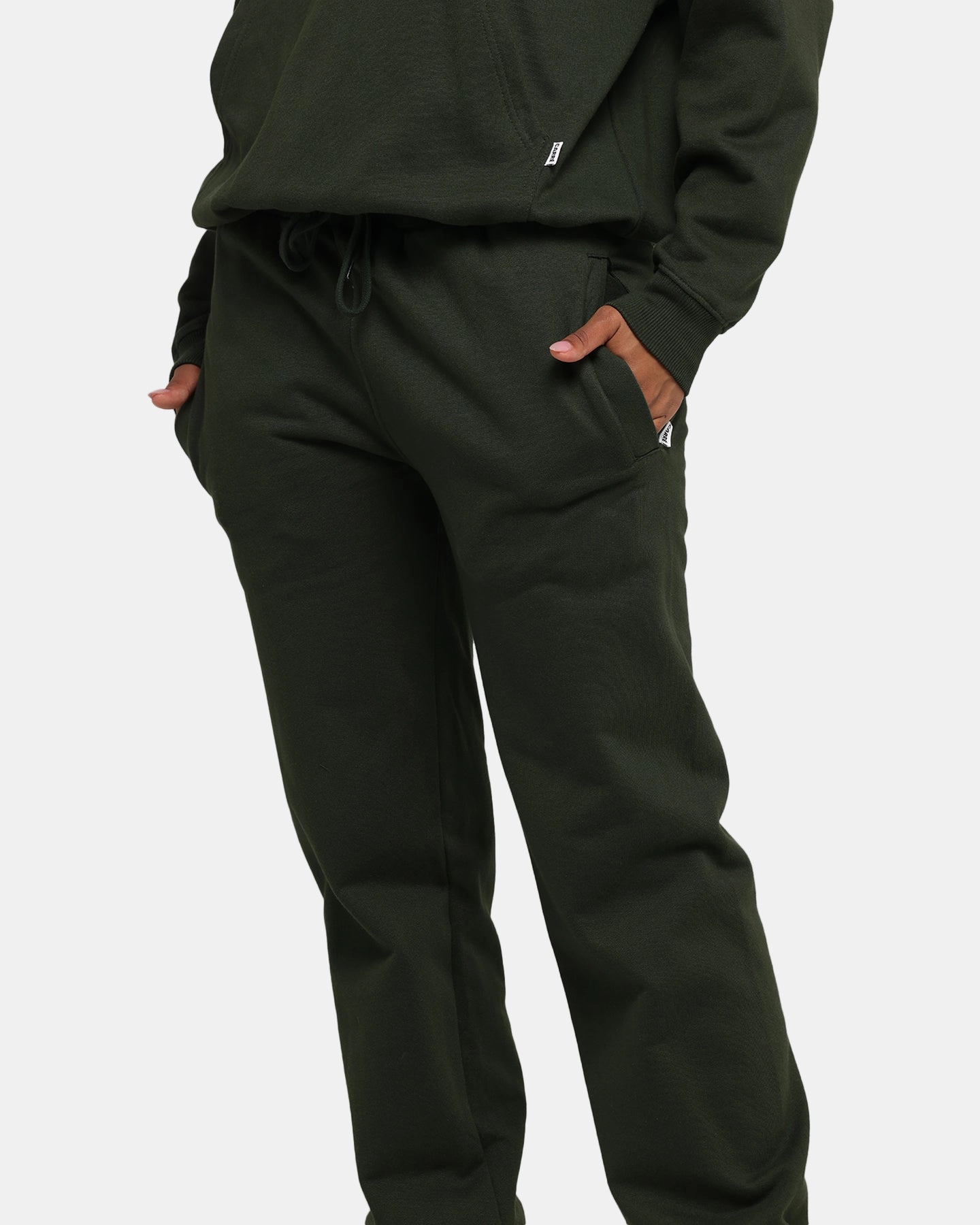 ExpandableSidePanels Carr?? Blanc Sweatpants Dark Green