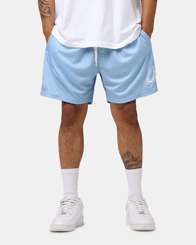 Comfort waistband Carr?? C-Star Mesh Basketball Shorts Light Blue