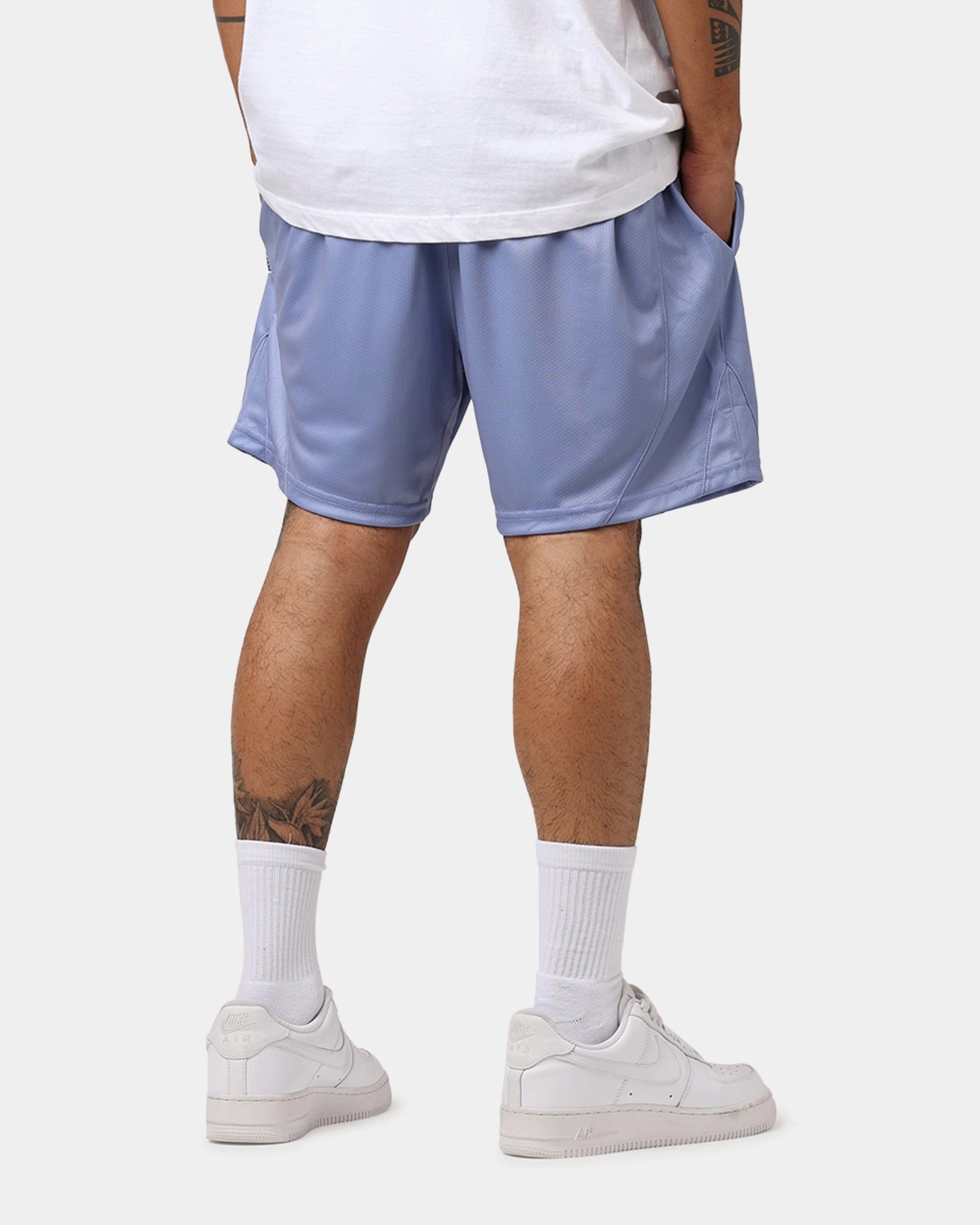 Unique Piece fishing outfit Carr?? C-Star Mesh Basketball Shorts Purple