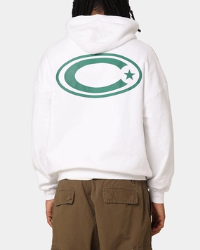 Carr?? C-Star Oversized Hoodie White Chic