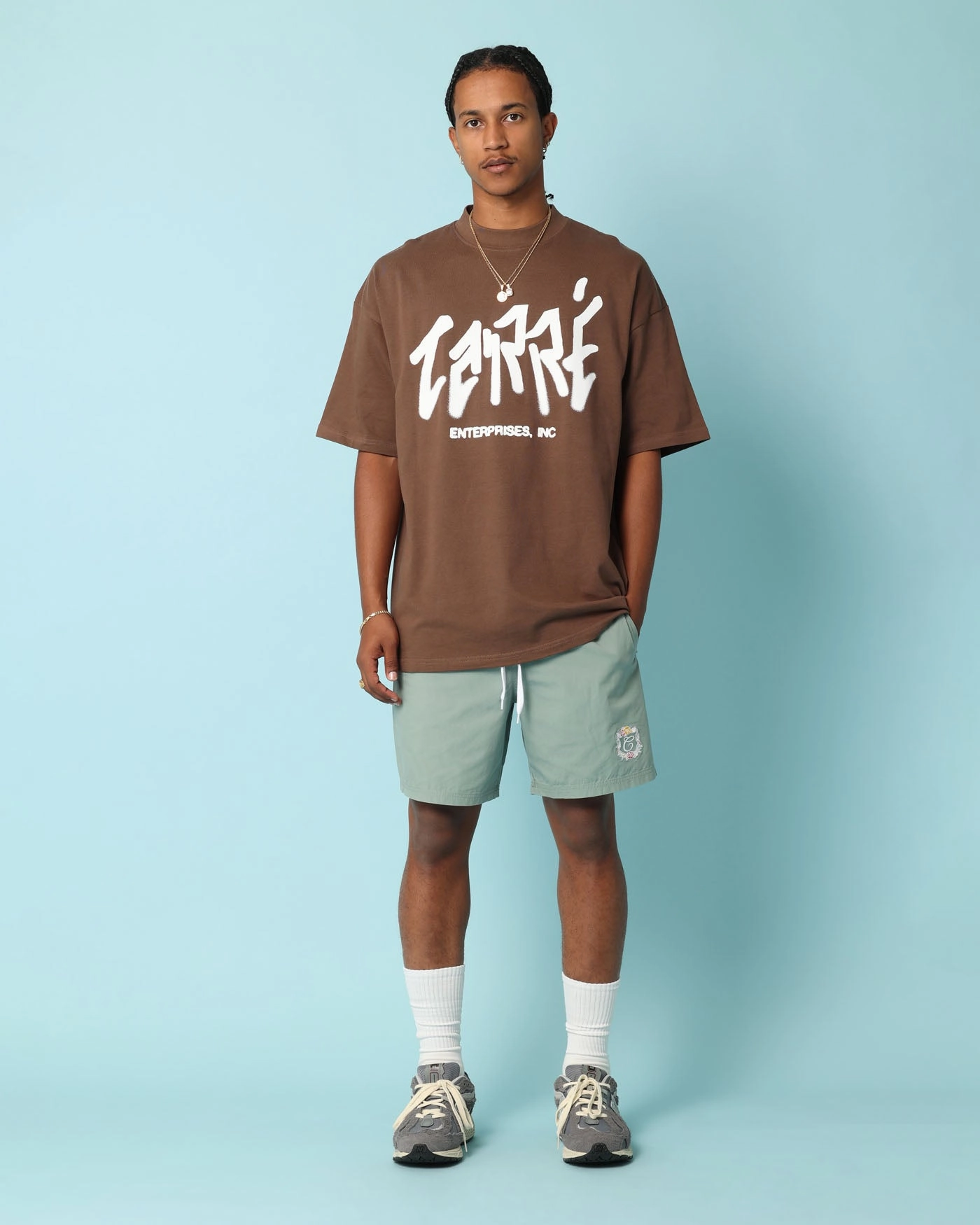 Leather Look Static Free Finish Carr?? Club Carr?? Shorts Green