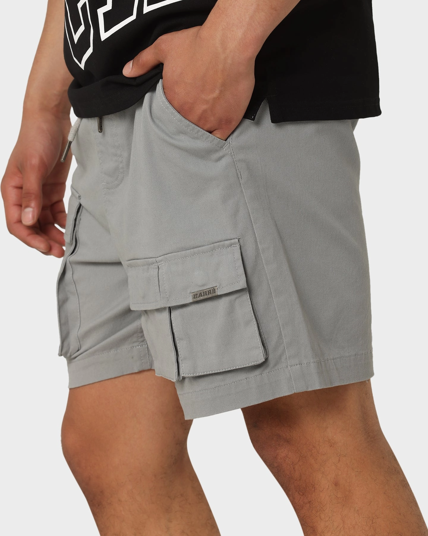 Carr?? Construct Cargo Shorts Grey Fun Prints Go Soft