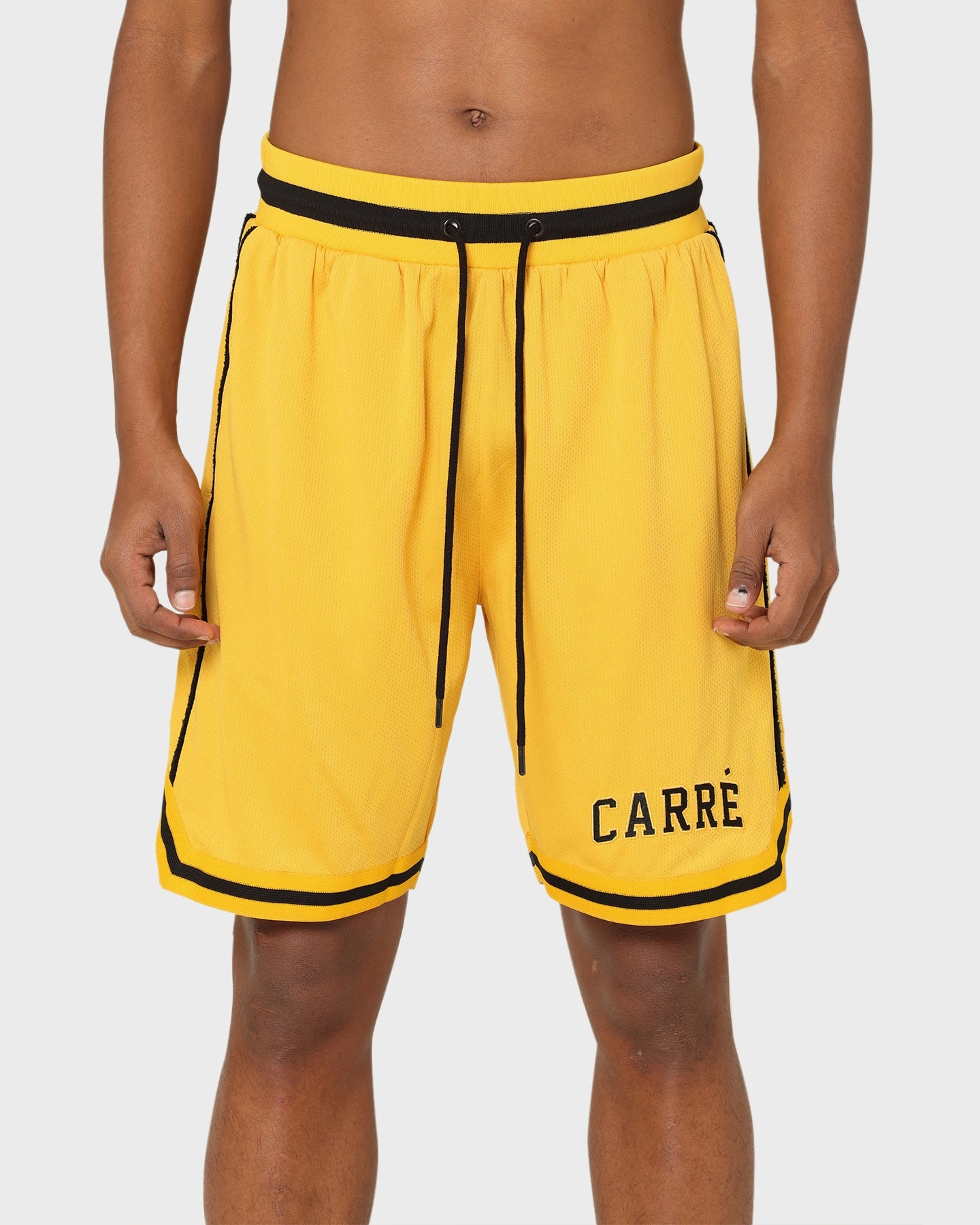 Carr?? Cours Basketball Shorts Yellow Minimalist Look Summer Wardrobe
